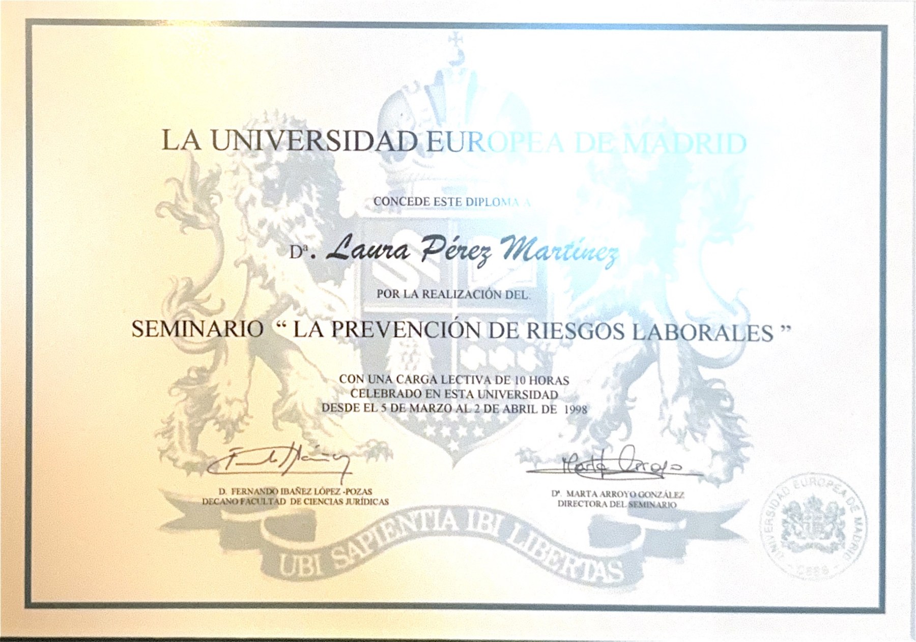 Prevención de Riesgos Laborales